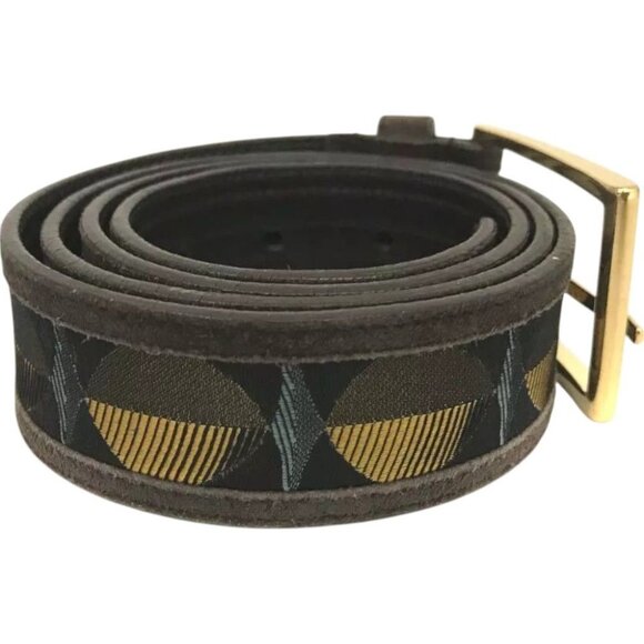 542157AX (S1) Prada Belt 85cm Brown Leather - Picture 2 of 9